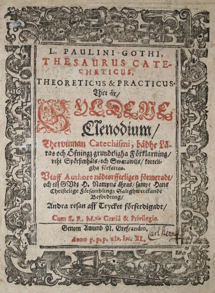 Große Abbildung Nr.0: 139-219 Paulinus,L.: (Alte Drucke, Handschriften und Theologie)
