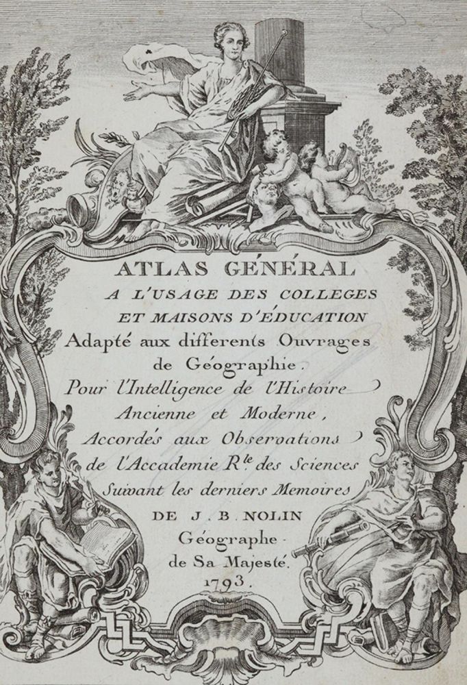 Große Abbildung Nr.1: 139-2202 Nolin,J.B.: (Verschiedene Länder - Geschichte, Atlanten)