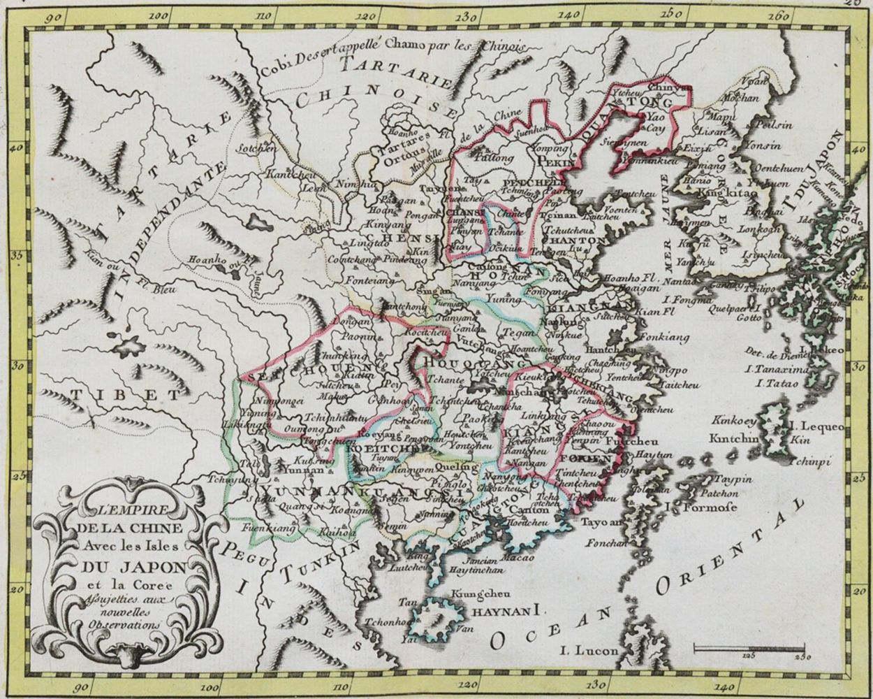 Große Abbildung Nr.4: 139-2202 Nolin,J.B.: (Verschiedene Länder - Geschichte, Atlanten)