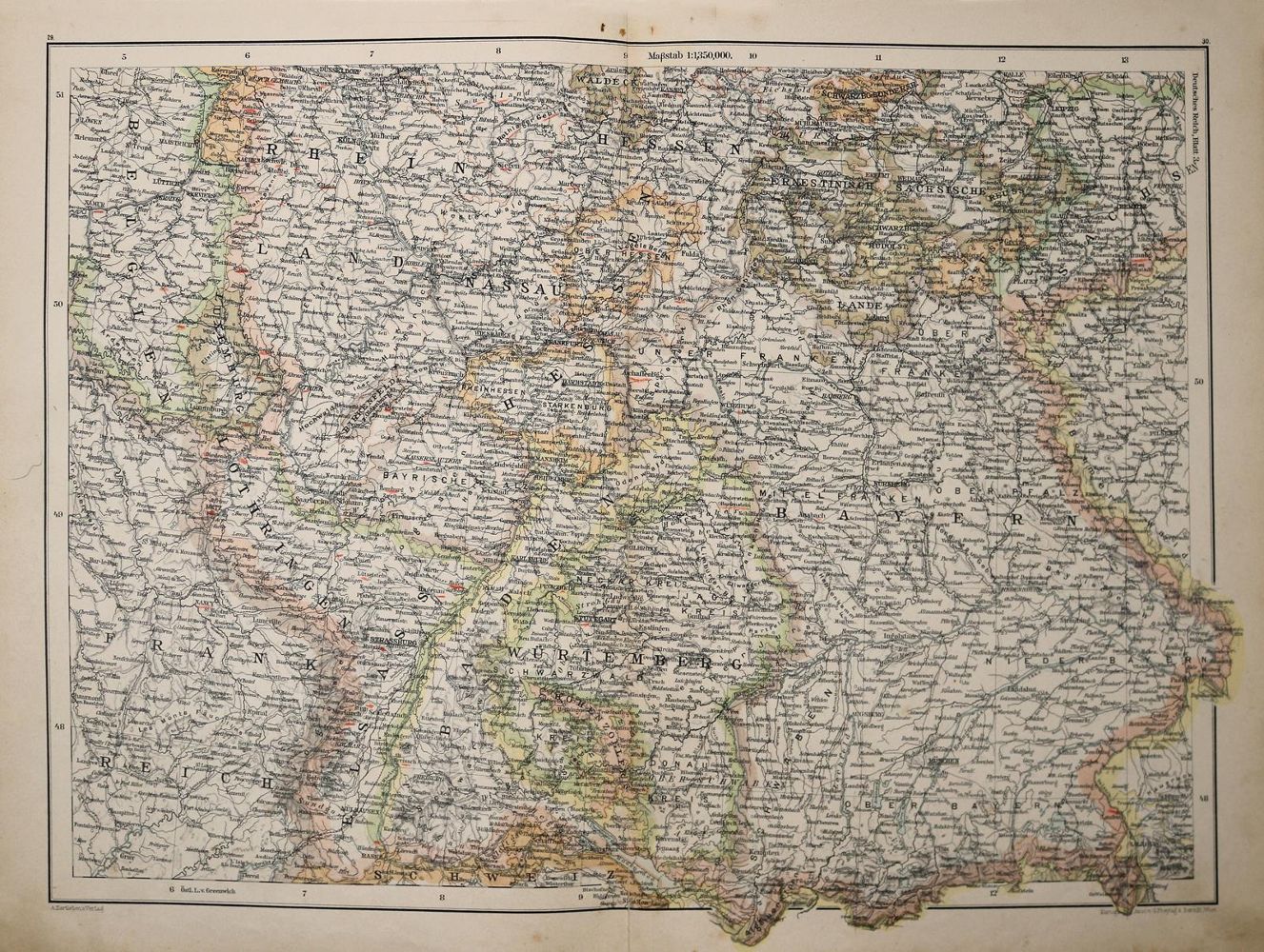 Große Abbildung Nr.1: 139-2205 Sammlung: (Verschiedene Länder - Geschichte, Atlanten)