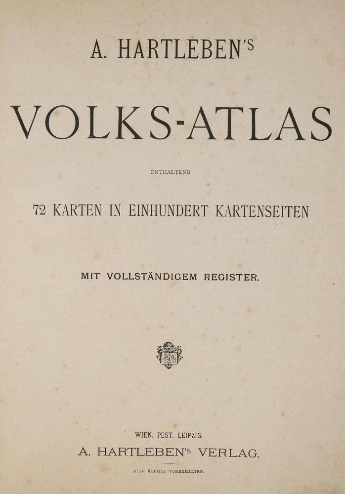 Große Abbildung Nr.2: 139-2205 Sammlung: (Verschiedene Länder - Geschichte, Atlanten)