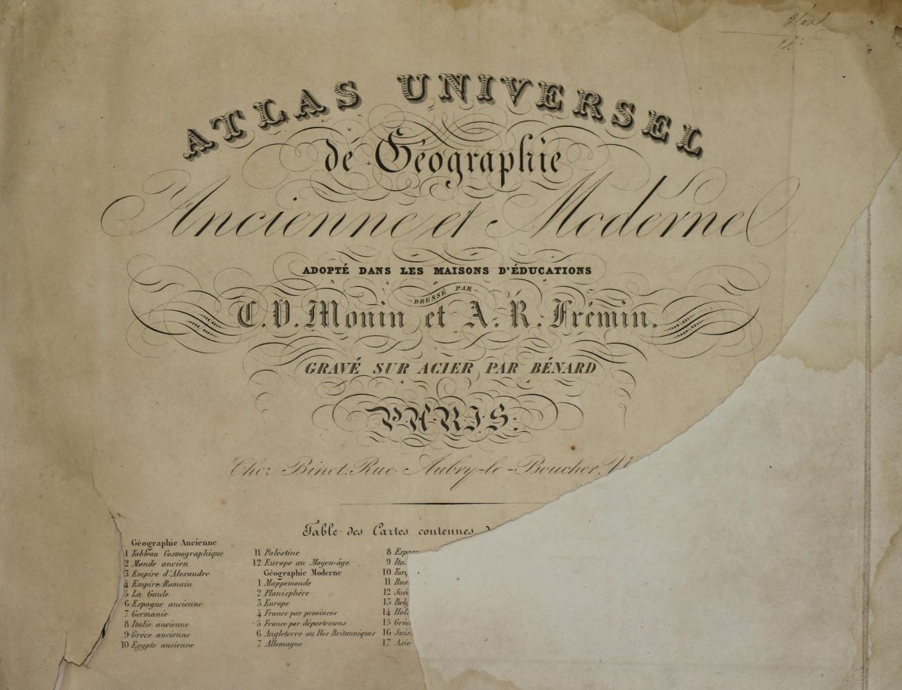 Große Abbildung Nr.4: 139-2210 Stieler,A.: (Verschiedene Länder - Geschichte, Atlanten)
