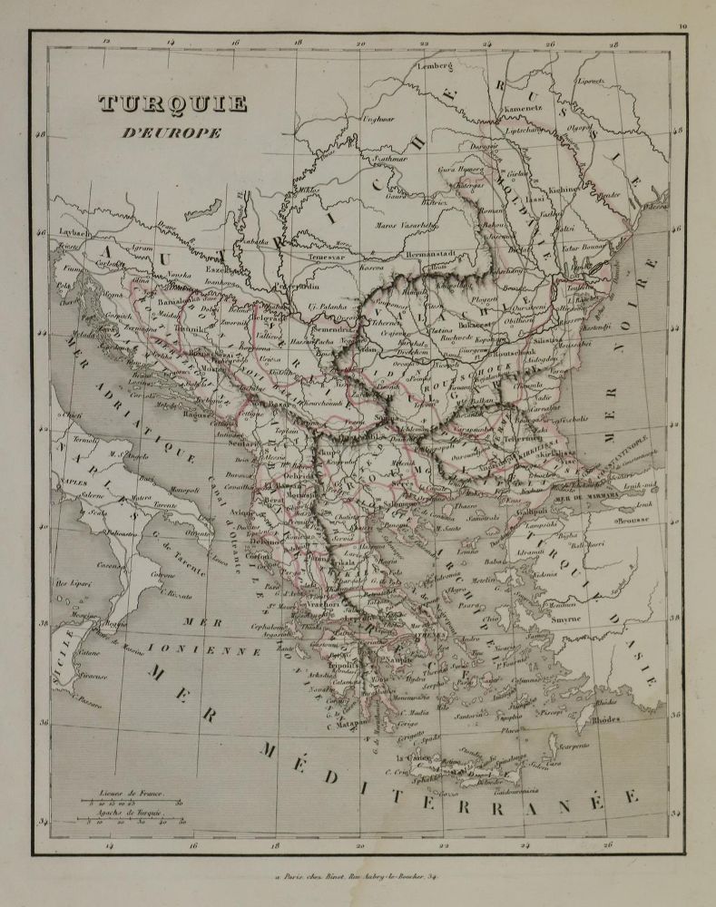 Große Abbildung Nr.5: 139-2210 Stieler,A.: (Verschiedene Länder - Geschichte, Atlanten)