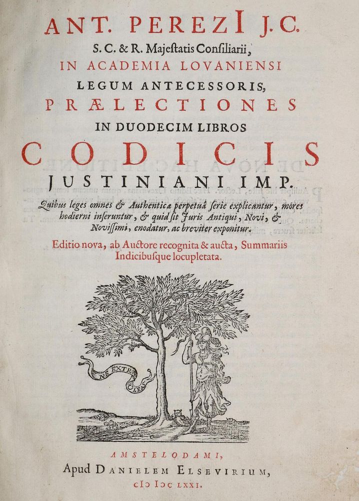 Große Abbildung Nr.1: 139-222 Perez,A.: (Alte Drucke, Handschriften und Theologie)