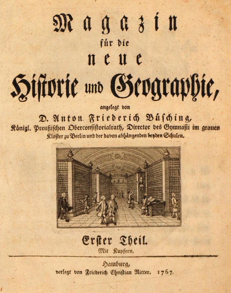 Große Abbildung Nr.2: 139-2223 Büsching,A.F.: (Verschiedene Länder - Geschichte)