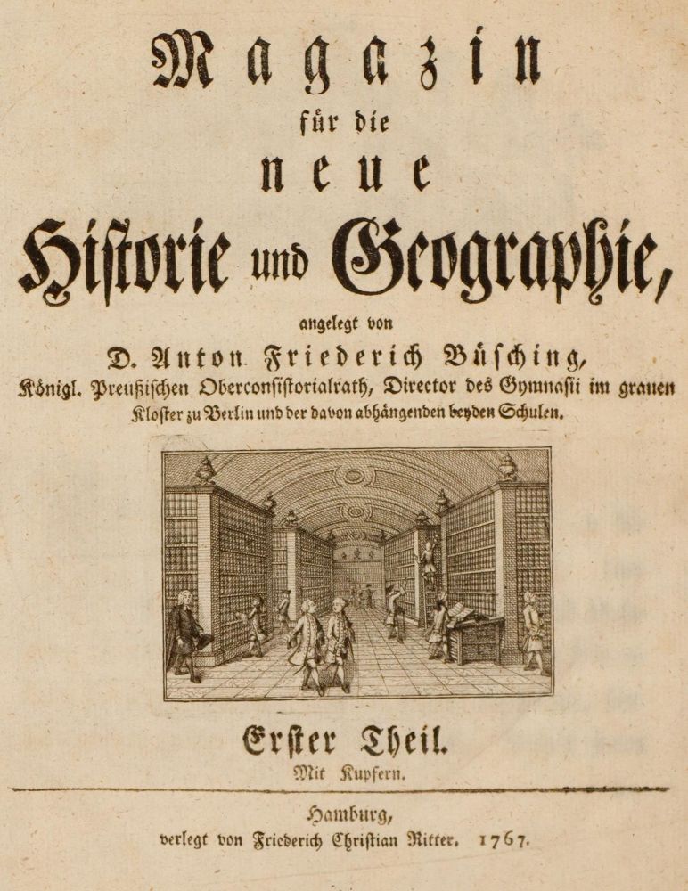 Große Abbildung Nr.3: 139-2223 Büsching,A.F.: (Verschiedene Länder - Geschichte)