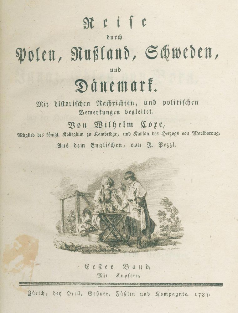 Große Abbildung Nr.1: 139-2228 Coxe,W.: (Verschiedene Länder - Geschichte)