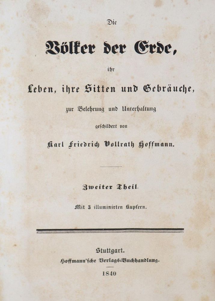 Große Abbildung Nr.2: 139-2250 Hoffmann,K.F.V.: (Verschiedene Länder - Geschichte)