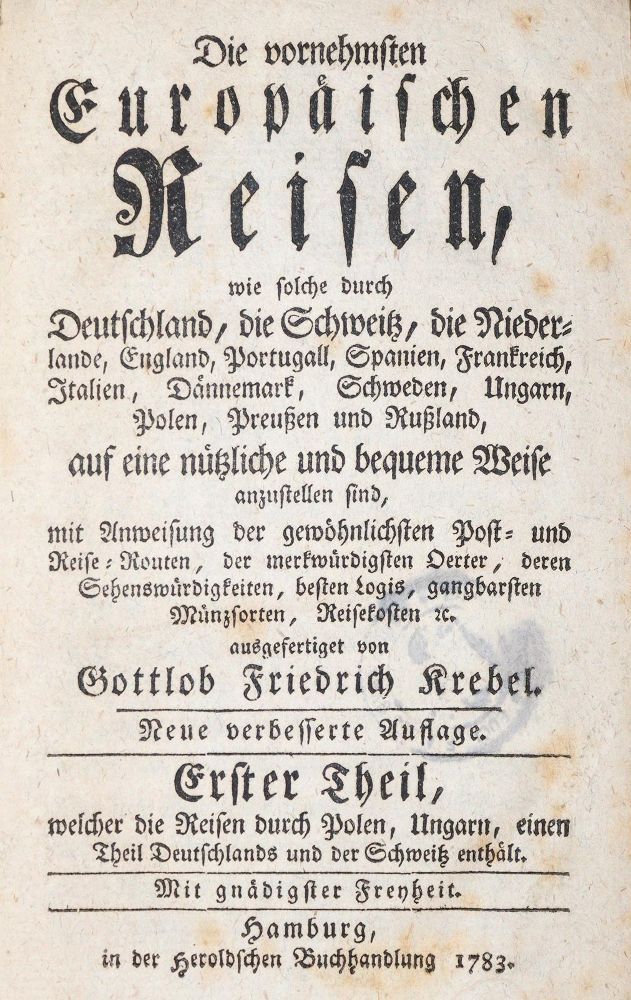 Große Abbildung Nr.2: 139-2255 Krebel,G.F.: (Verschiedene Länder - Geschichte)