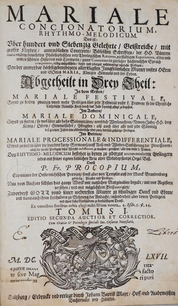 Große Abbildung Nr.1: 139-228 Prokop von Templin.: (Alte Drucke, Handschriften und Theologie)