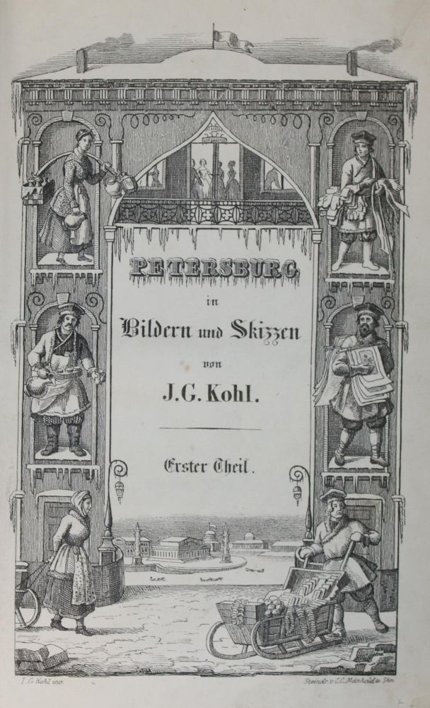 Große Abbildung Nr.1: 139-2284 Kohl,J.G.: (Verschiedene Länder - Geschichte, Russland)