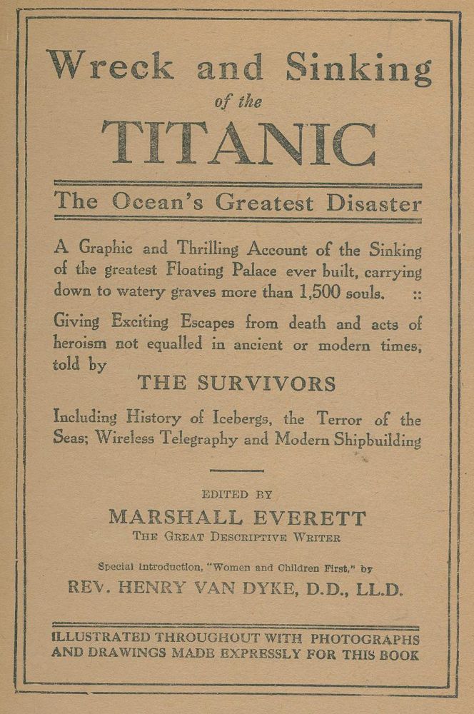 Große Abbildung Nr.11: 139-2307 Everett,M.: (Verschiedene Länder - Geschichte, Titanic)