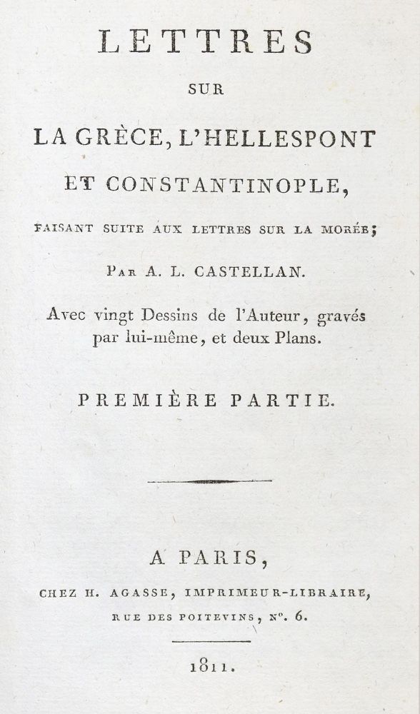 Große Abbildung Nr.1: 139-2309 Castellan,A.L.: (Verschiedene Länder - Geschichte, Türkei)