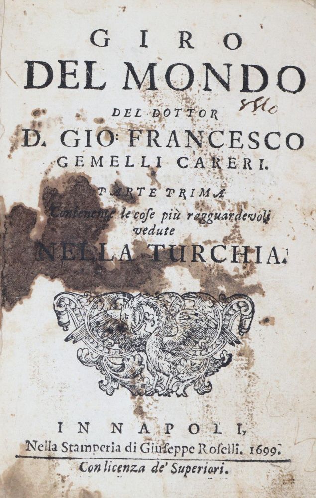 Große Abbildung Nr.1: 139-2310 Gemelli Careri,G.F.: (Verschiedene Länder - Geschichte, Türkei)
