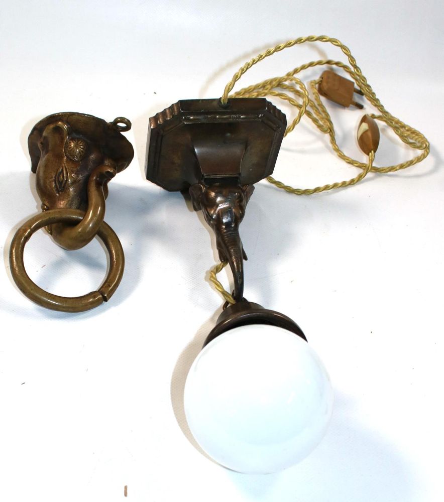 Große Abbildung Nr.5: 139-2347 Art Déco Elefantenlampe.: (Varia)