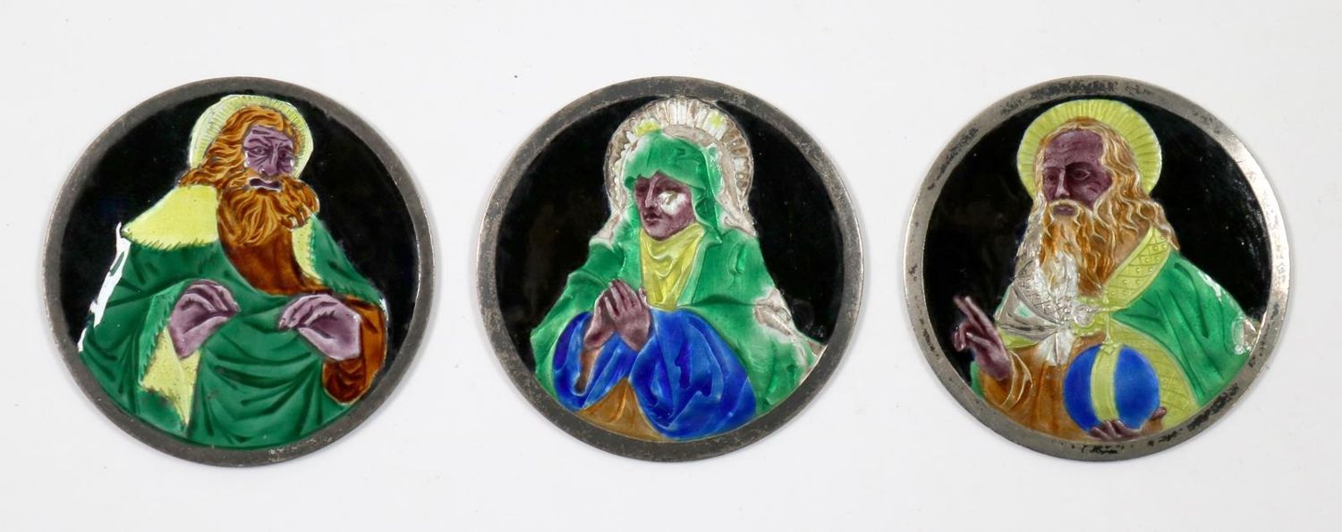 Große Abbildung Nr.1: 139-2371 Ikonen, emailliert: (Varia)