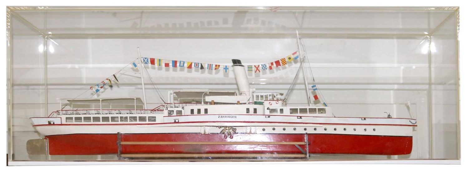 Große Abbildung Nr.1: 139-2400 Bodensee Glattdeckdampfer.: (Varia, Schiffsmodell)