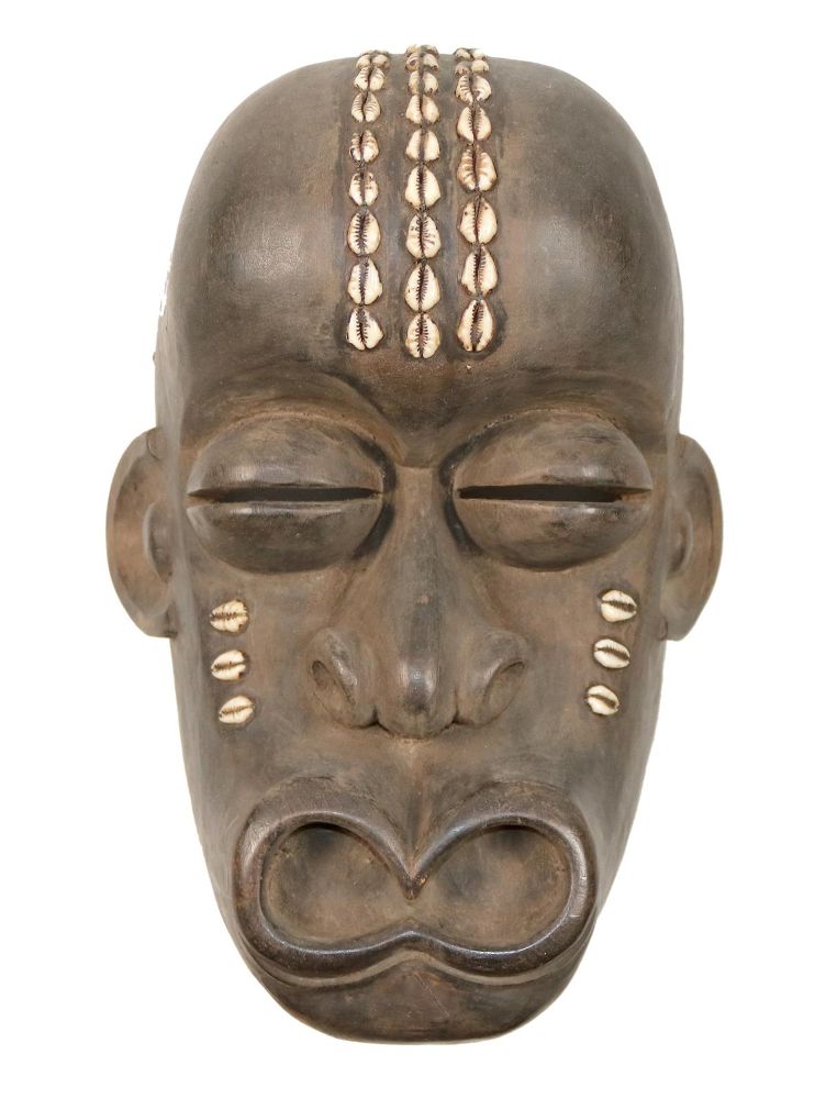 Große Abbildung Nr.1: 139-2439 Große Gesichtsmaske: (Afrika, Masken)