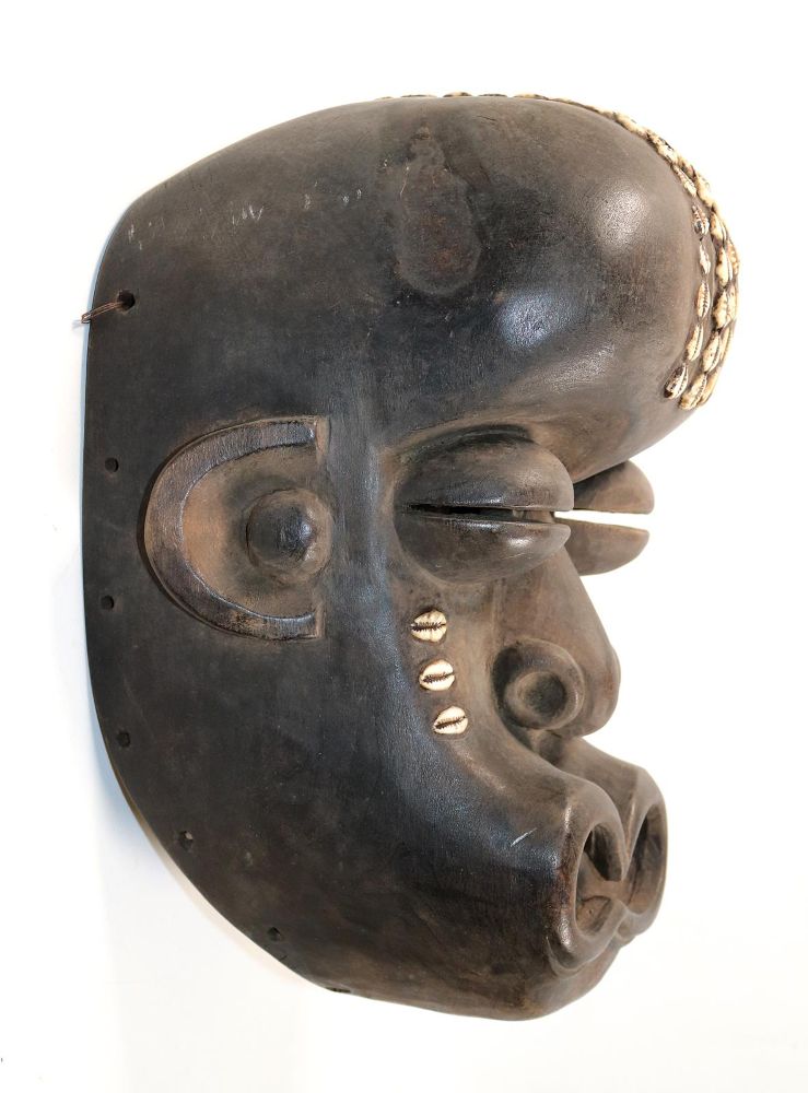 Große Abbildung Nr.2: 139-2439 Große Gesichtsmaske: (Afrika, Masken)