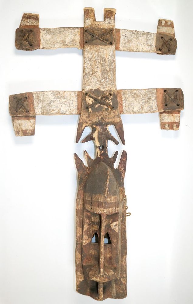 Große Abbildung Nr.1: 139-2441 Kanaga Maske der: (Afrika, Masken)