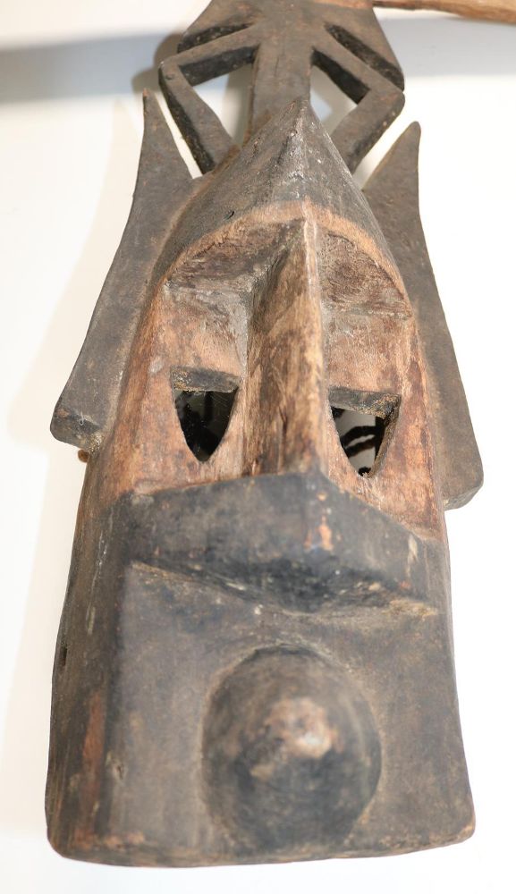 Große Abbildung Nr.5: 139-2442 Kanaga Maske der: (Afrika, Masken)