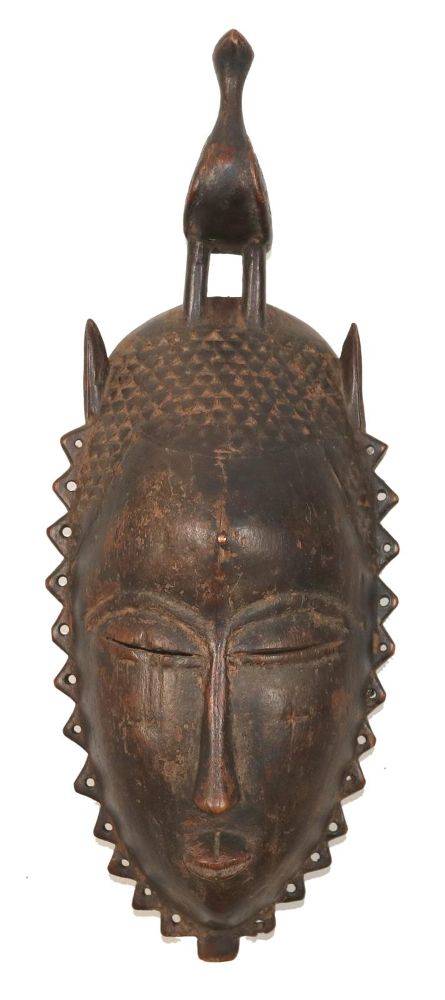 Große Abbildung Nr.1: 139-2444 Maske der Baule/Yaure: (Afrika, Masken)