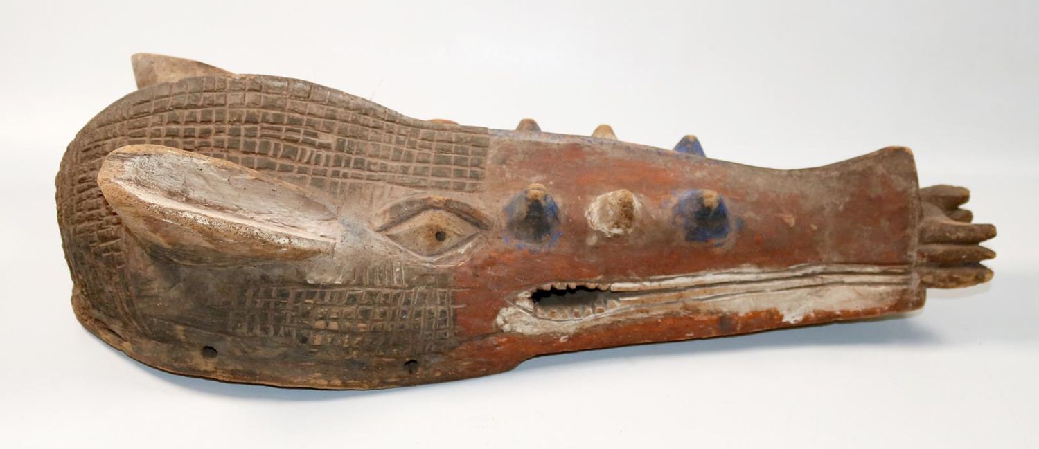 Große Abbildung Nr.2: 139-2446 Tiermaske wohl: (Afrika, Masken)