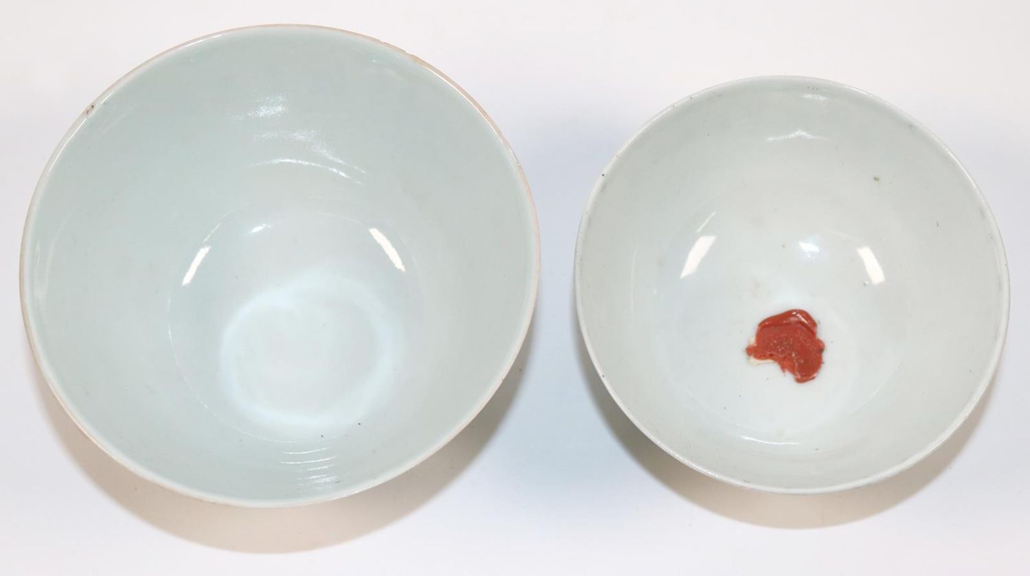 Große Abbildung Nr.2: 139-2482 Paar Bowls China: (Asiatika, Porzellan u. Keramik)