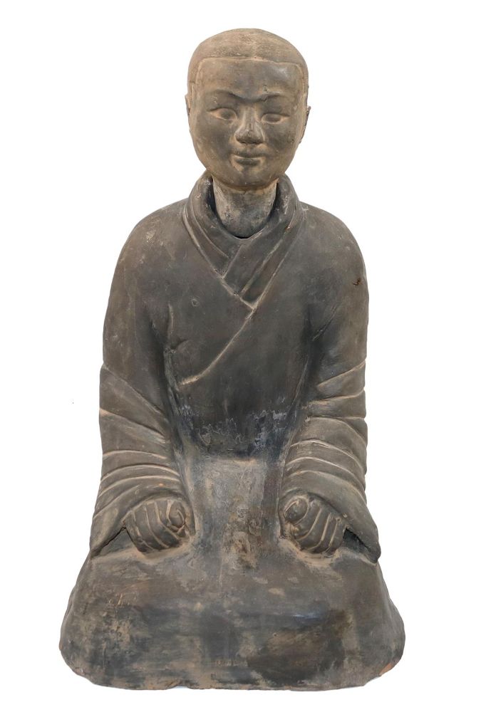 Große Abbildung Nr.1: 139-2483 Qin Figur, im Stil.: (Asiatika)