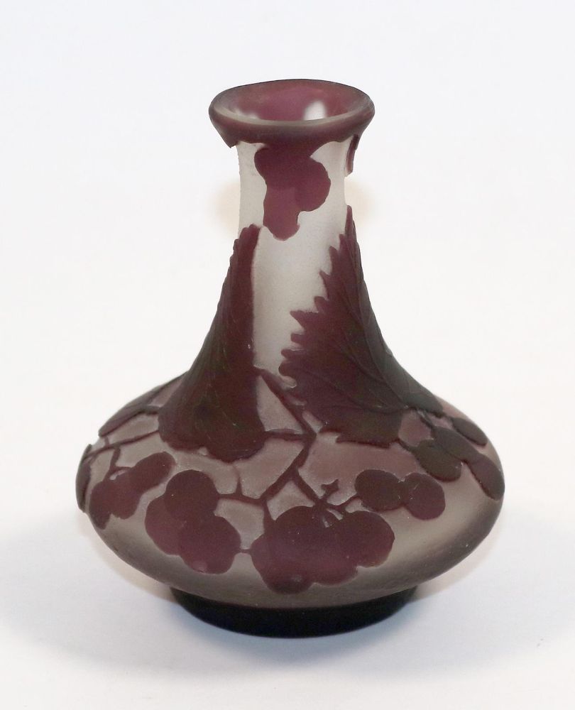 Große Abbildung Nr.1: 139-2515 Art Nouveau Vase: (Glas)
