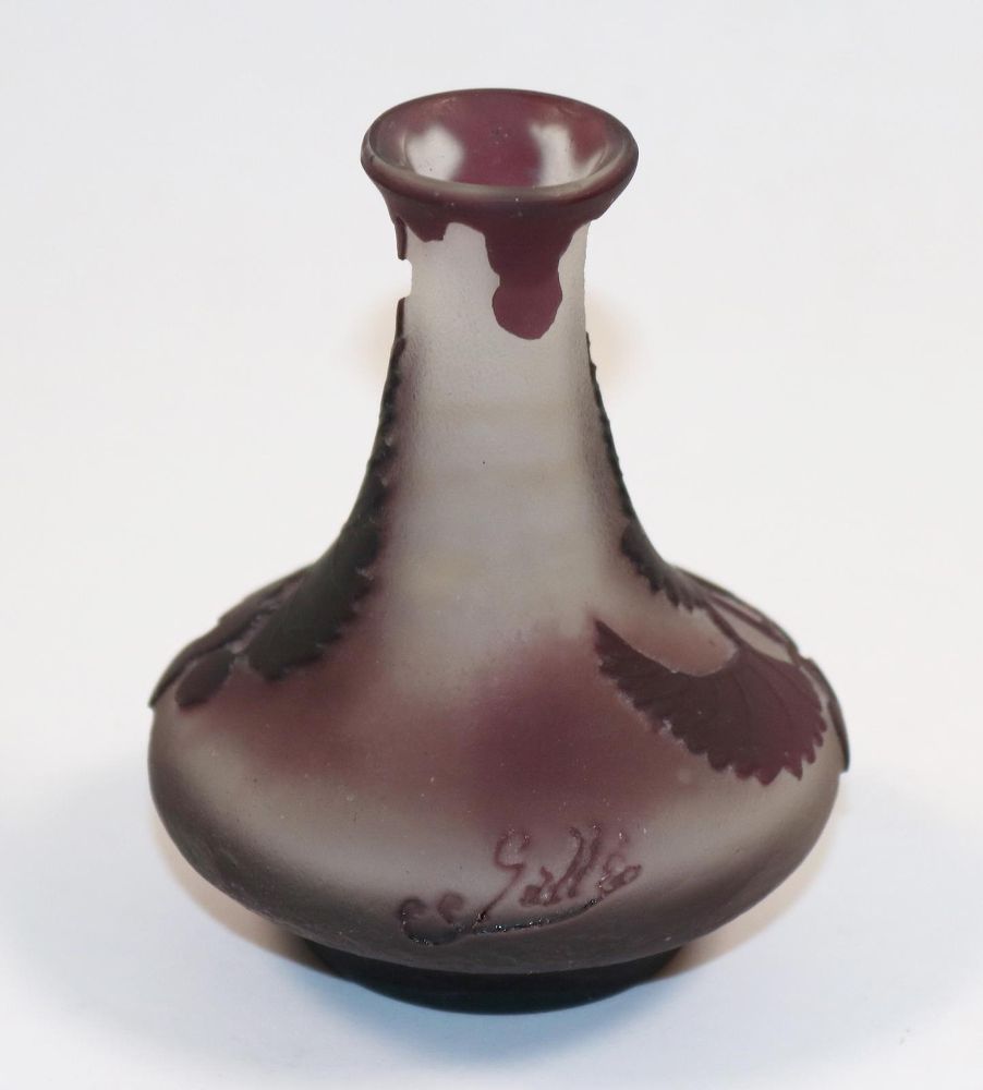 Große Abbildung Nr.2: 139-2515 Art Nouveau Vase: (Glas)
