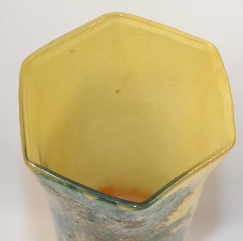 Große Abbildung Nr.22: 139-2516 Art Nouveau Vase Legras: (Glas)