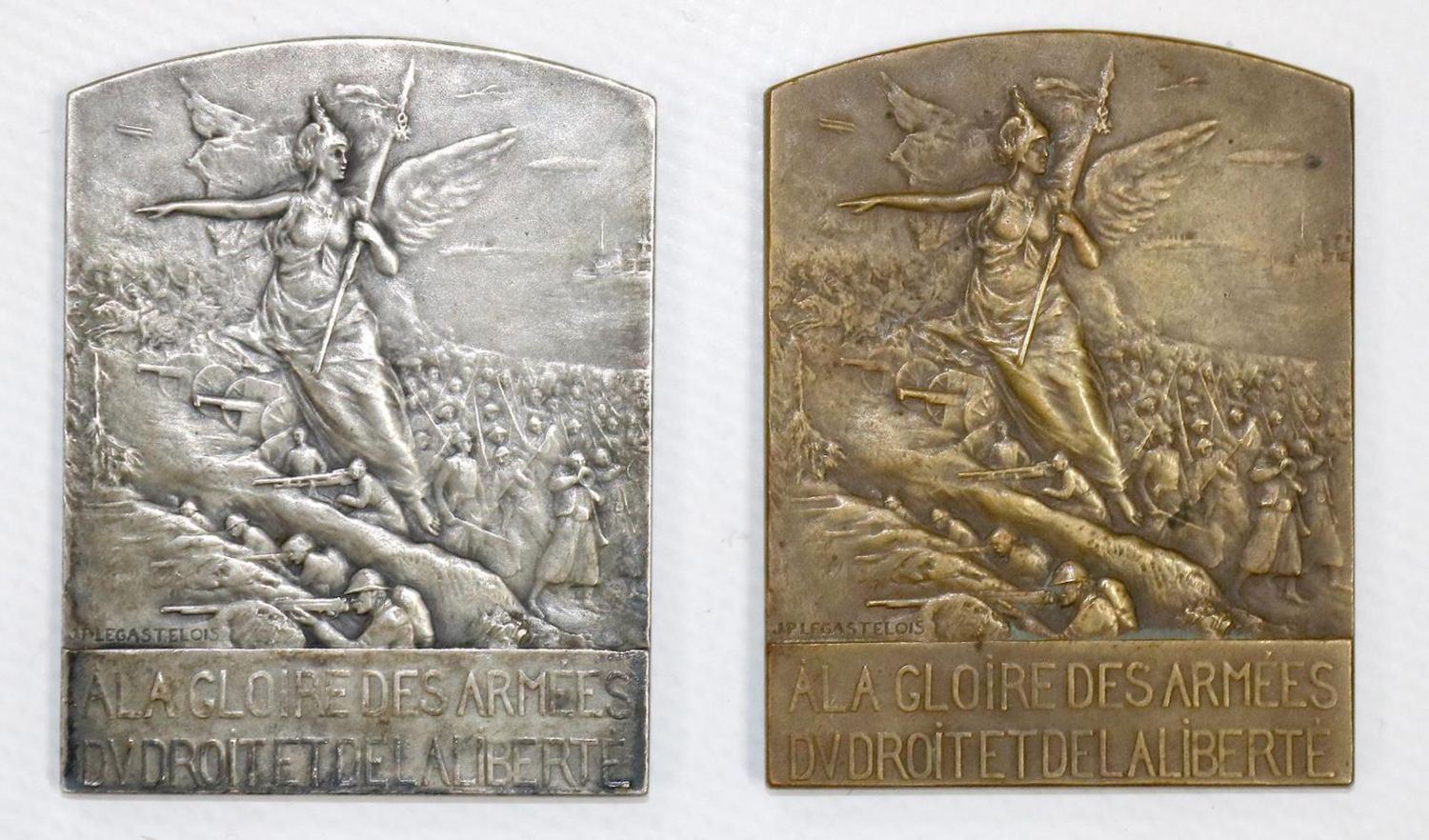 Große Abbildung Nr.1: 139-2618 Zeppelinmedaille: (Münzen und Medaillen, Zeppelin)