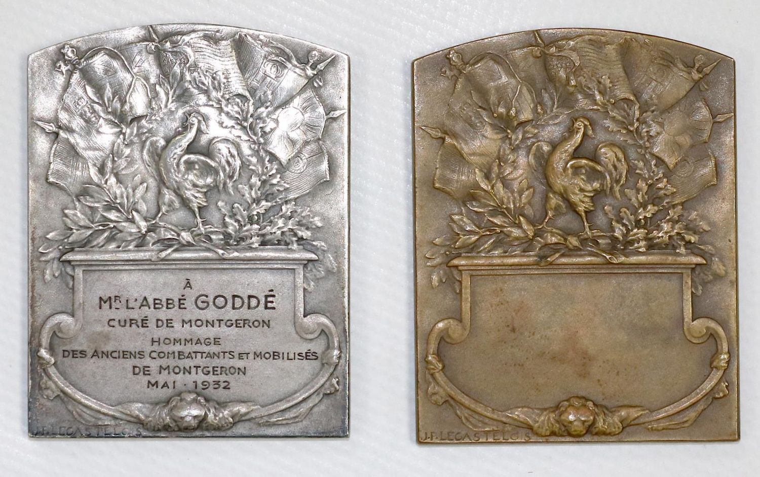 Große Abbildung Nr.2: 139-2618 Zeppelinmedaille: (Münzen und Medaillen, Zeppelin)