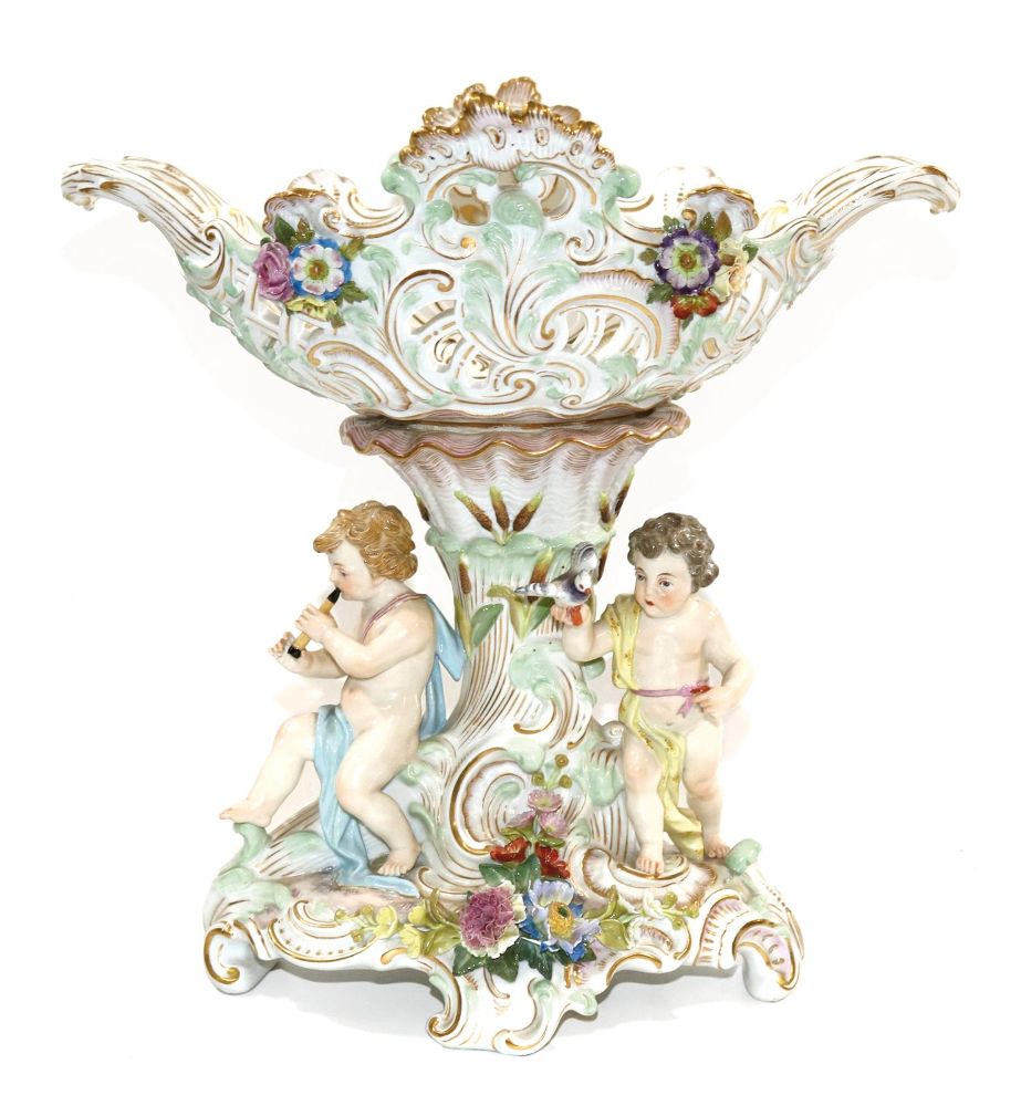 Große Abbildung Nr.1: 139-2647 Tafelaufsatz.: (Porzellan u. Keramik, Meissen)
