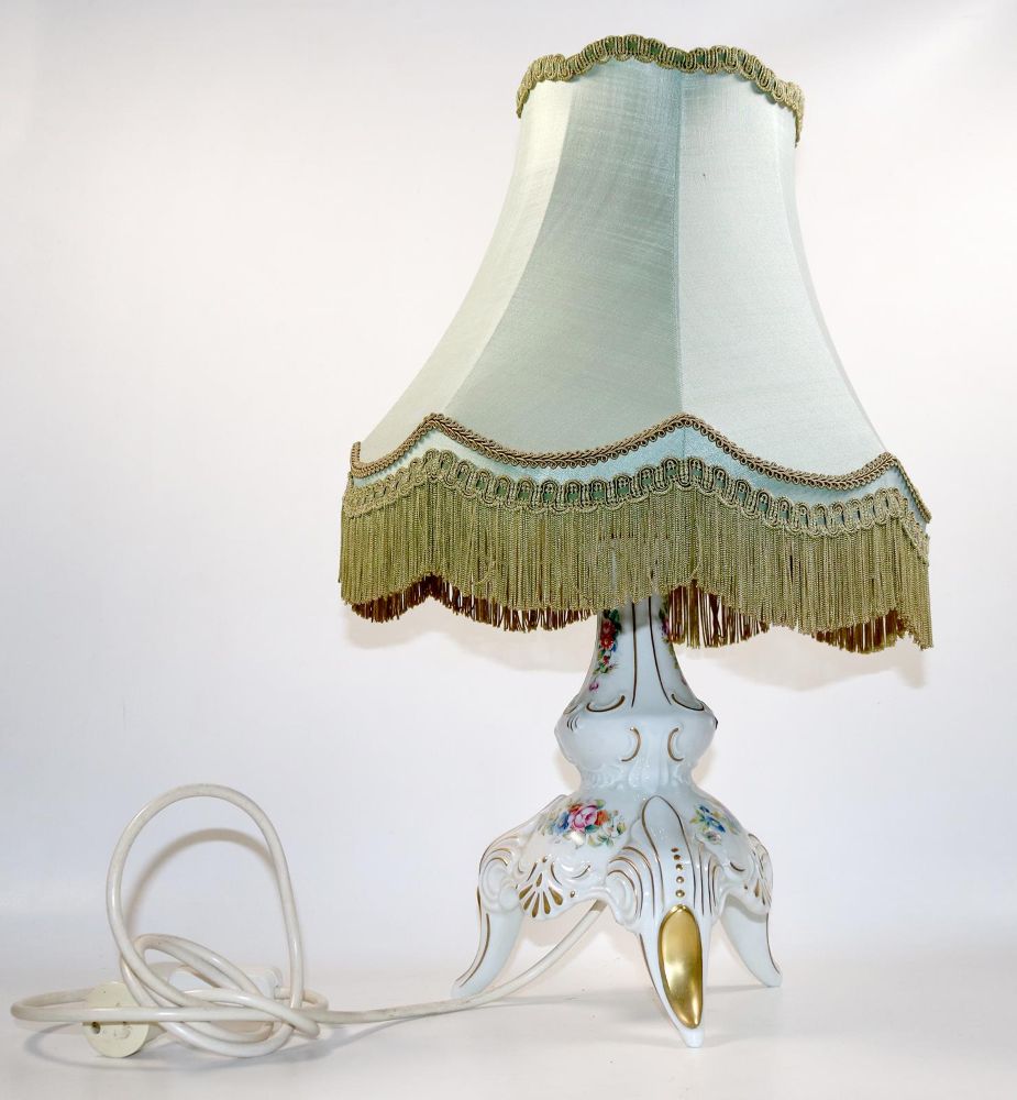 Große Abbildung Nr.3: 139-2653 Tischlampe, Lindner Kueps.: (Porzellan u. Keramik)