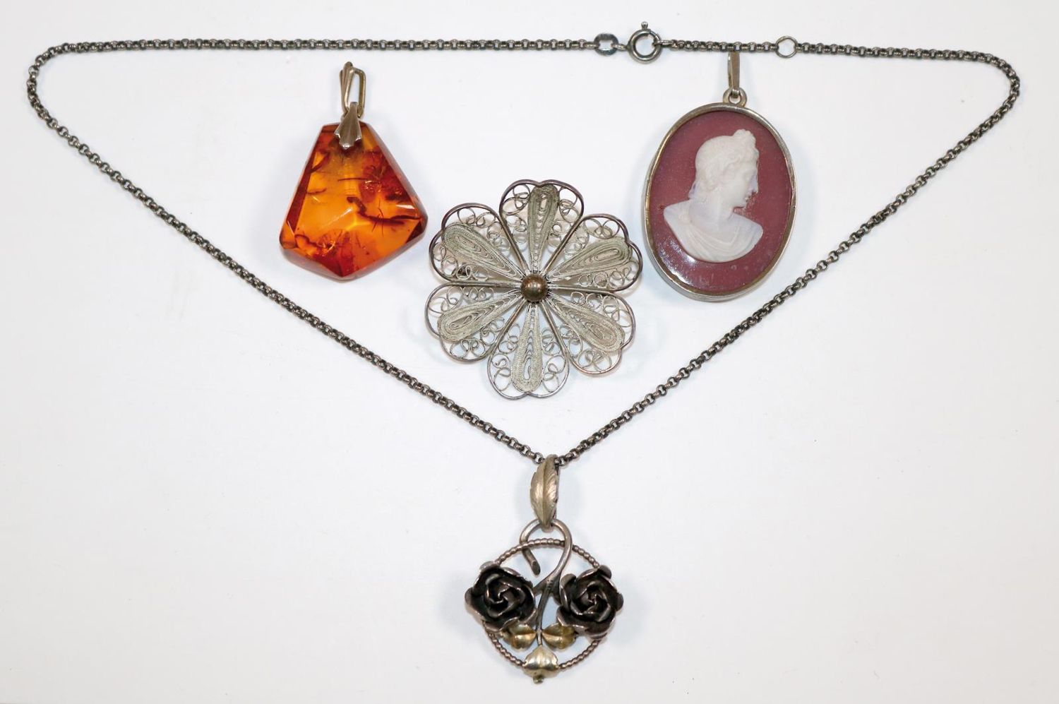 Große Abbildung Nr.1: 139-2662 Lot Antikschmuck: (Schmuck)