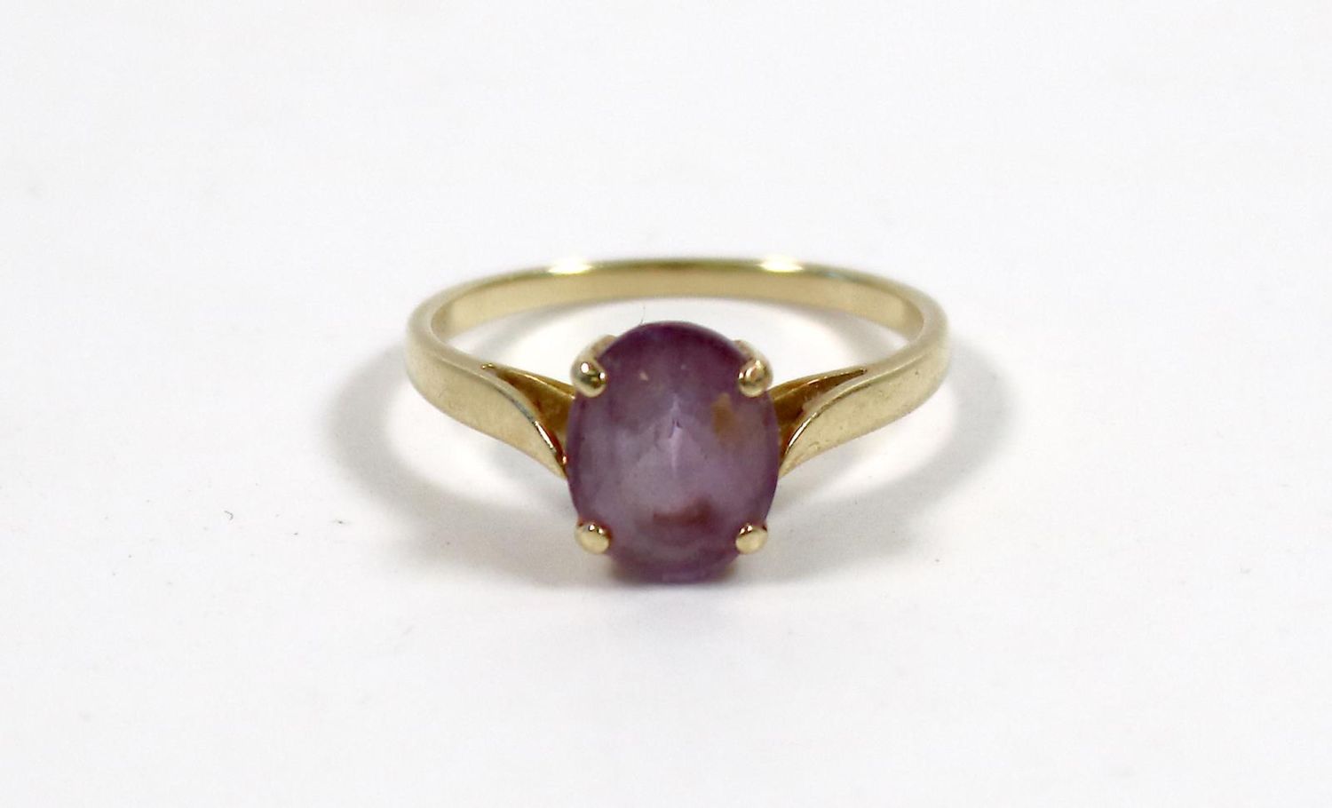 Große Abbildung Nr.1: 139-2664 Amethystring 585: (Schmuck, Ringe)