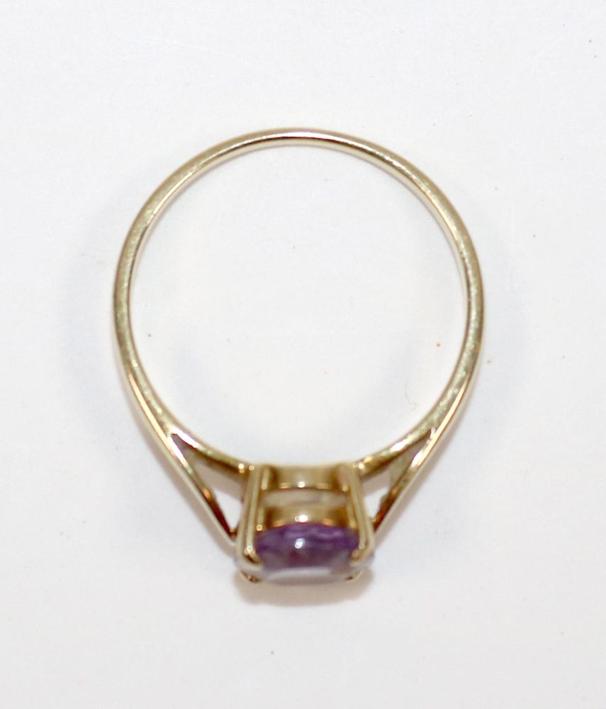 Große Abbildung Nr.2: 139-2664 Amethystring 585: (Schmuck, Ringe)