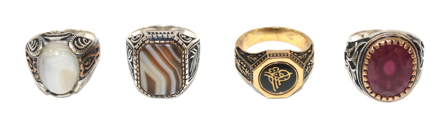 Große Abbildung Nr.1: 139-2668 Ringsammlung: (Schmuck)