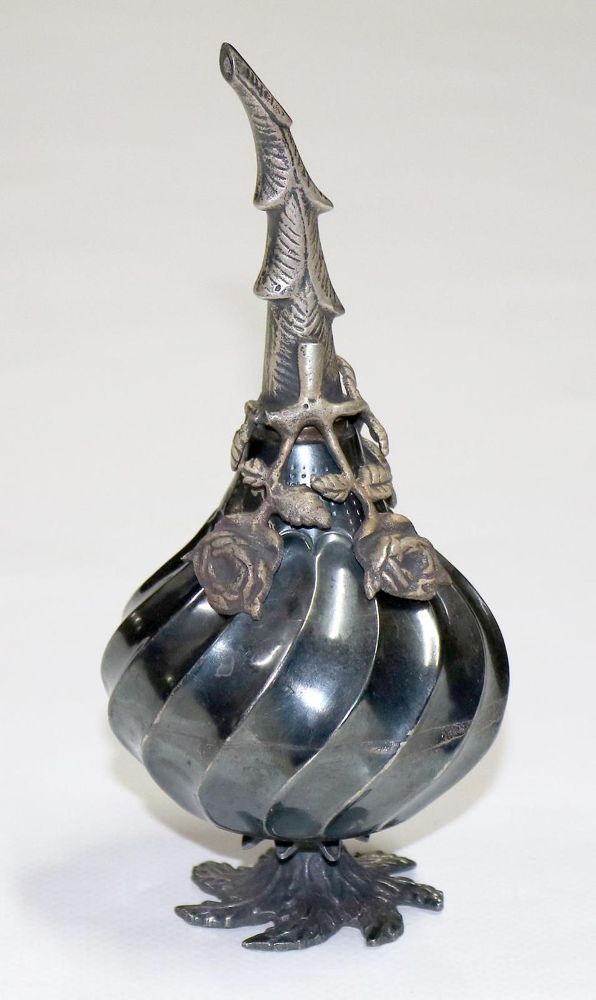 Große Abbildung Nr.1: 139-2670 Antiker Rosenwasserspender: (Silber)