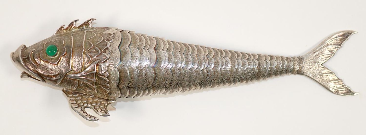 Große Abbildung Nr.3: 139-2684 Silberfisch, Gliederfisch.: (Silber)