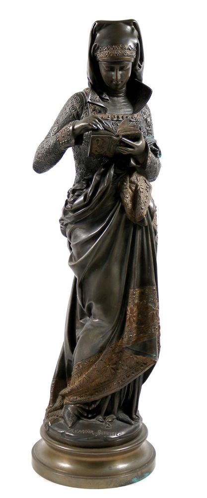 Große Abbildung Nr.1: 139-2696 Carrier-Belleuse,: (Skulpturen - Plastiken)