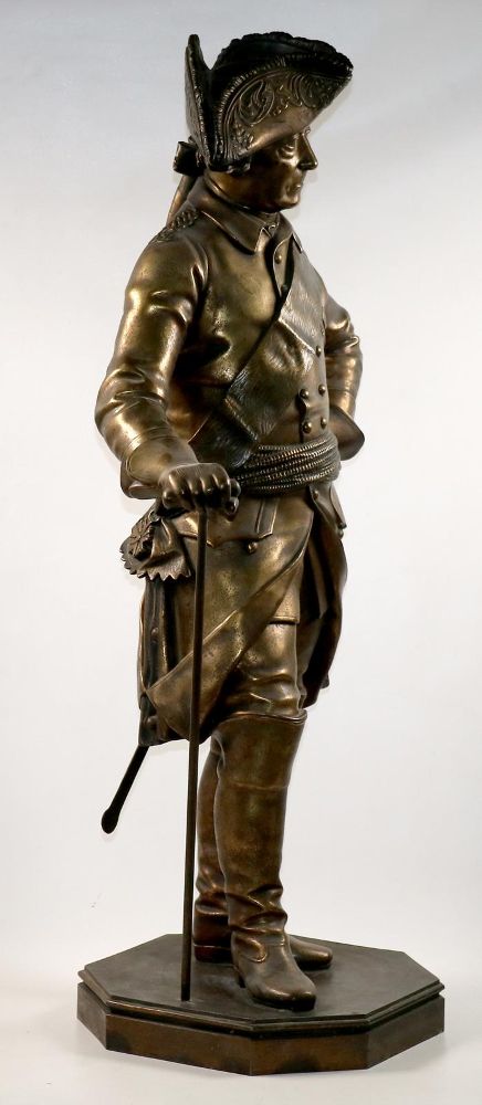 Große Abbildung Nr.2: 139-2701 König Friedrich II.: (Skulpturen - Plastiken)
