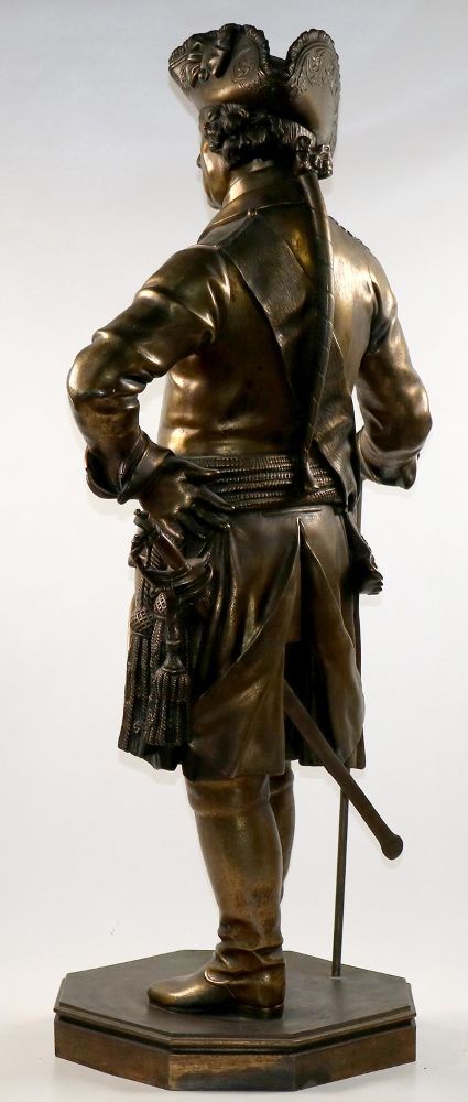 Große Abbildung Nr.3: 139-2701 König Friedrich II.: (Skulpturen - Plastiken)
