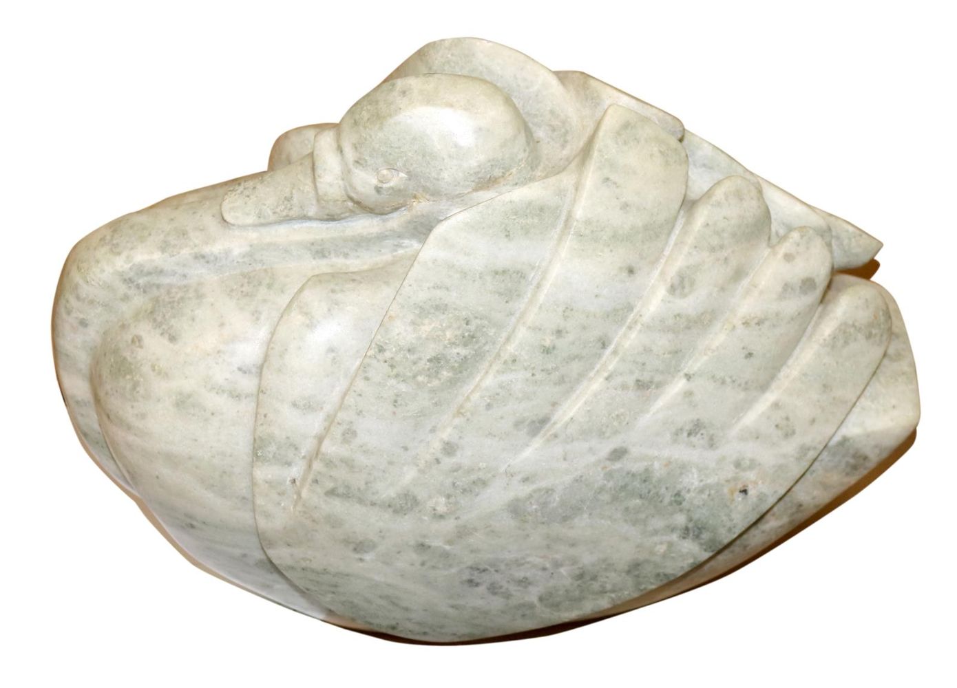 Große Abbildung Nr.1: 139-2709 Huber, Michael W.: (Skulpturen - Plastiken, Schwan)