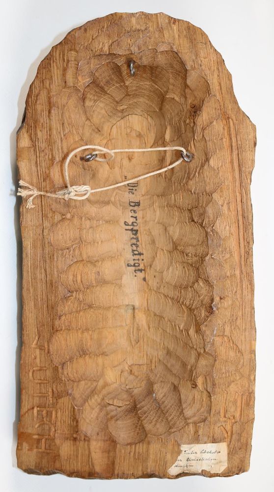 Große Abbildung Nr.3: 139-2711 Christus Bergpredigt.: (Skulpturen - Plastiken, Volkskunst)