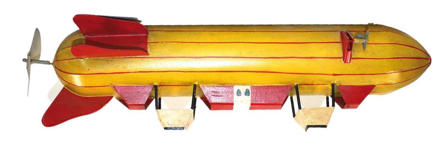 Große Abbildung Nr.1: 139-2741 Zeppelin Blech: (Spielzeug, Zeppelin)