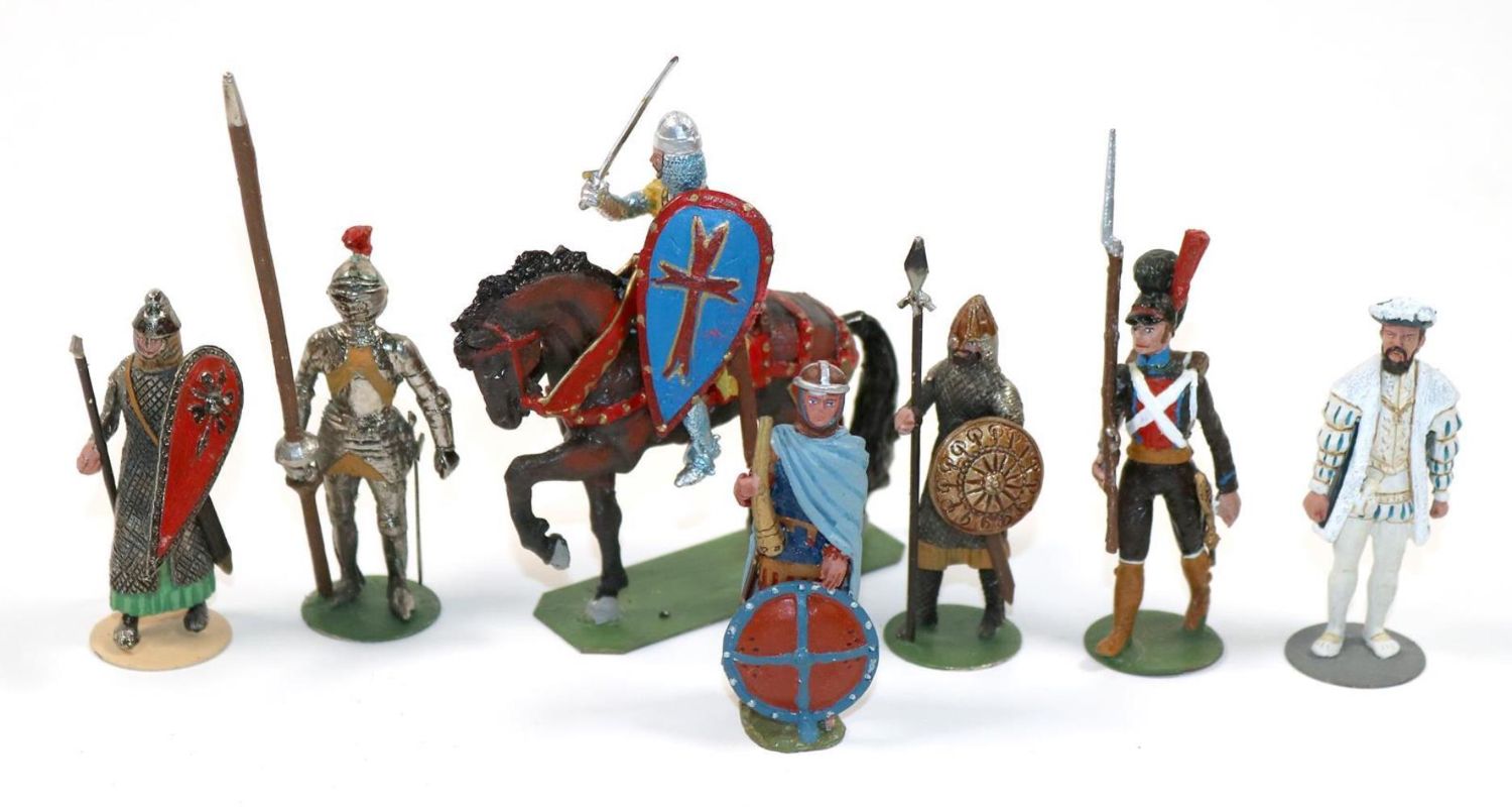 Große Abbildung Nr.1: 139-2742 Zinnfiguren.: (Spielzeug)