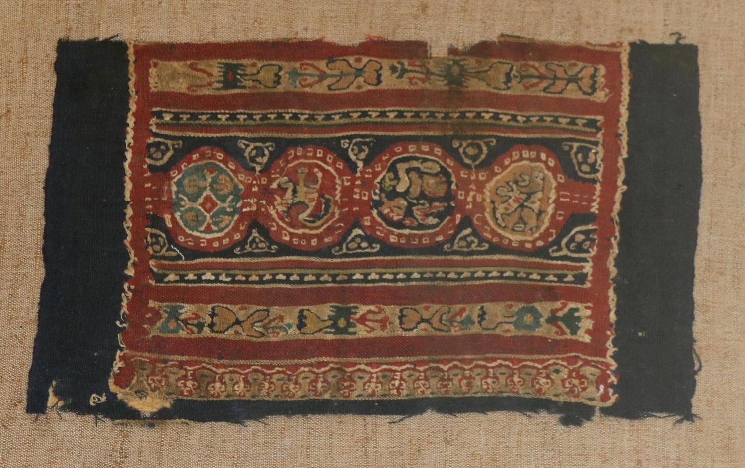 Große Abbildung Nr.5: 139-2744 Textilfragmente.: (Textil, Peru)